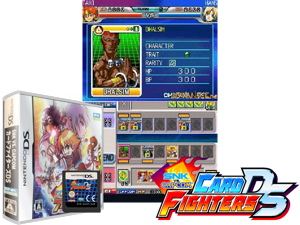 SNK vs. Capcom - Card Fighters DS (Japan) Cover